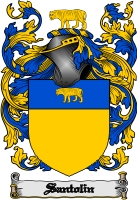 Product picture Santolin Family Crest  Santolin Coat of Arms Digital Download