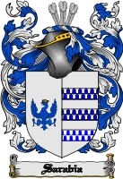 Product picture Sarabia Family Crest  Sarabia Coat of Arms Digital Download