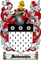 Product picture Satterwhite Family Crest  Satterwhite Coat of Arms Digital Download