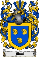 Product picture Saul Family Crest  Saul Coat of Arms Digital Download