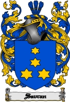 Product picture Savran Family Crest  Savran Coat of Arms Digital Download