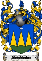 Product picture Scheidecker Family Crest  Scheidecker Coat of Arms Digital Download