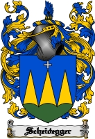 Product picture Scheidegger Family Crest  Scheidegger Coat of Arms Digital Download