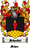 Product picture Schenfeld Family Crest  Schenfeld Coat of Arms Digital Download
