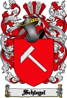 Product picture Schlegel Family Crest  Schlegel Coat of Arms Digital Download