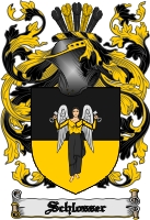 Product picture Schlosser Family Crest  Schlosser Coat of Arms Digital Download