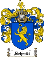 Product picture Schmitt Family Crest  Schmitt Coat of Arms Digital Download