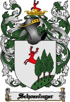 Product picture Schoeninger Family Crest  Schoeninger Coat of Arms Digital Download
