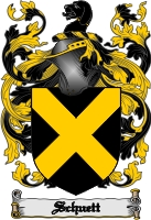 Product picture Schuett Family Crest  Schuett Coat of Arms Digital Download