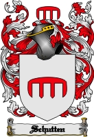 Product picture Schutten Family Crest  Schutten Coat of Arms Digital Download