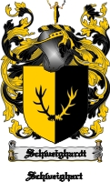 Product picture Schweighardt Family Crest  Schweighardt Coat of Arms Digital Download