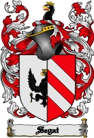 Product picture Segat Family Crest  Segat Coat of Arms Digital Download