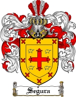 Product picture Segura Family Crest  Segura Coat of Arms Digital Download