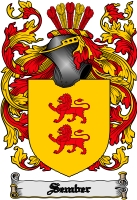 Product picture Sember Family Crest  Sember Coat of Arms Digital Download