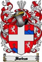 Product picture Serbus Family Crest  Serbus Coat of Arms Digital Download