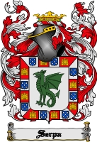 Product picture Serpa Family Crest  Serpa Coat of Arms Digital Download