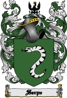 Product picture Serpe Family Crest  Serpe Coat of Arms Digital Download
