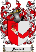 Product picture Seubert Family Crest  Seubert Coat of Arms Digital Download