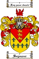 Product picture Seymour Family Crest  Seymour Coat of Arms Digital Download
