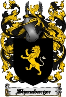 Product picture Shanabarger Family Crest  Shanabarger Coat of Arms Digital Download