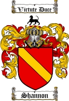 Product picture Shannon Family Crest  Shannon Coat of Arms Digital Download