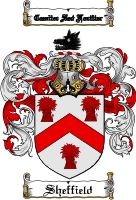 Product picture Sheffield Family Crest  Sheffield Coat of Arms Digital Download