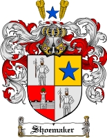 Product picture Shoemaker Family Crest  Shoemaker Coat of Arms Digital Download
