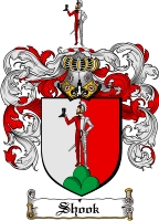 Product picture Shook Family Crest  Shook Coat of Arms Digital Download
