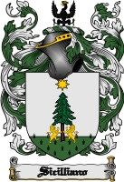 Product picture Sicilliano Family Crest  Sicilliano Coat of Arms Digital Download