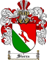 Product picture Sierra Family Crest  Sierra Coat of Arms Digital Download