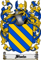 Product picture Simin Family Crest  Simin Coat of Arms Digital Download