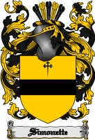 Product picture Simonette Family Crest  Simonette Coat of Arms Digital Download
