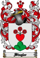 Product picture Singler Family Crest  Singler Coat of Arms Digital Download