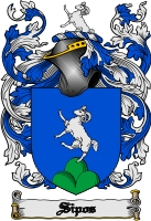 Product picture Sipos Family Crest  Sipos Coat of Arms Digital Download