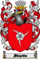 Product picture Skipitis Family Crest  Skipitis Coat of Arms Digital Download