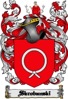Product picture Skrobanski Family Crest  Skrobanski Coat of Arms Digital Download
