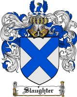 Product picture Slaughter Family Crest  Slaughter Coat of Arms Digital Download
