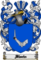 Product picture Slavin Family Crest  Slavin Coat of Arms Digital Download