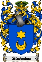 Product picture Slavinskas Family Crest  Slavinskas Coat of Arms Digital Download