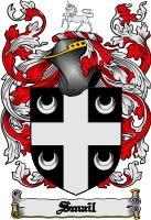 Product picture Smail Family Crest  Smail Coat of Arms Digital Download