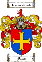 Product picture Snell Family Crest  Snell Coat of Arms Digital Download