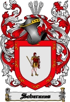 Product picture Soberanes Family Crest  Soberanes Coat of Arms Digital Download