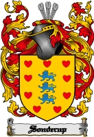 Product picture Sonderup Family Crest  Sonderup Coat of Arms Digital Download