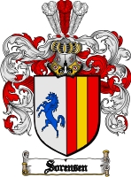 Product picture Sorensen Family Crest  Sorensen Coat of Arms Digital Download