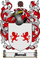Product picture Sorrell Family Crest  Sorrell Coat of Arms Digital Download