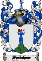 Product picture Spainhour Family Crest  Spainhour Coat of Arms Digital Download