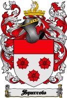 Product picture Sparrow Family Crest  Sparrow Coat of Arms Digital Download