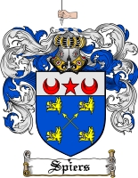 Product picture Spiers Family Crest  Spiers Coat of Arms