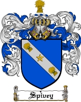 Product picture Spivey Family Crest  Spivey Coat of Arms Digital Download