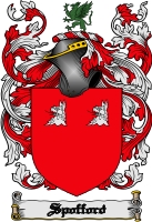 Product picture Spofford Family Crest  Spofford Coat of Arms Digital Download